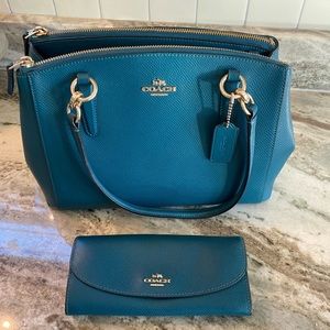 Coach Bag +Matching Wallet